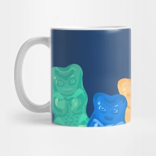 Pastel Gummy Bears Gang Mug